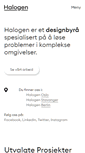 Mobile Screenshot of halogen.no