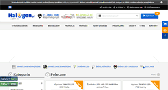 Desktop Screenshot of halogen.pl